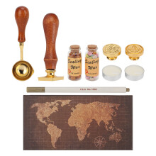 Wax Stamp Kit Fire Paint European Retro Stamp Hand Account Gift Box