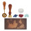 Wax Stamp Kit European Map Retro Seals Multiple Colour Fire Paint 1
