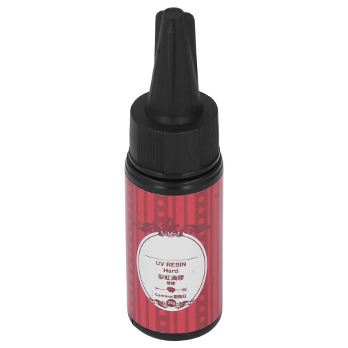 (Red) 25g UV Glue Non Toxic Fast Curing Blue 2