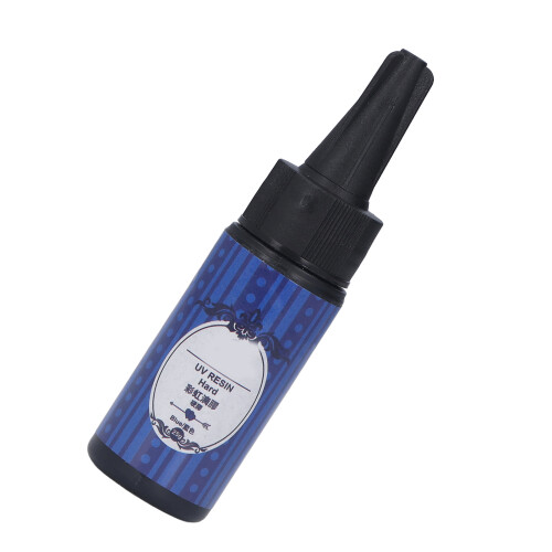(Blue) 25g UV Glue Non Toxic Fast Curing Blue 2