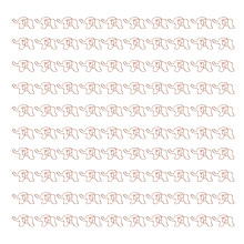 (Baby Elephant) 100pcs Rose Gold Paper Clips Non-Skid with Storage Box Baby Elephant