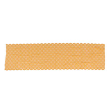 Lace Fabric 10 Yards 24cm Width Orange Stretch Trim