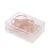 (Rings Shape) 100Pcs Gold Planner Clips Anti-Rust Electroplating Quadrilateral 5