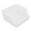 (White) Desktop Book Rack PP Handle U-Shaped Large Capacity Green 4