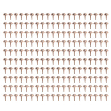 (SP12001) 200pcs Metal Upholstery Tacks Shiny DIY Nailhead Trim for Bags Shoes