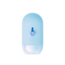 (Blue) Roller Stamp Hat Pulling Type Confidential Wear Resistant ABS Blue