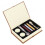 (Gold Set) Wax Seal Stamp Kit Gold Clear Pattern Wide Application 4