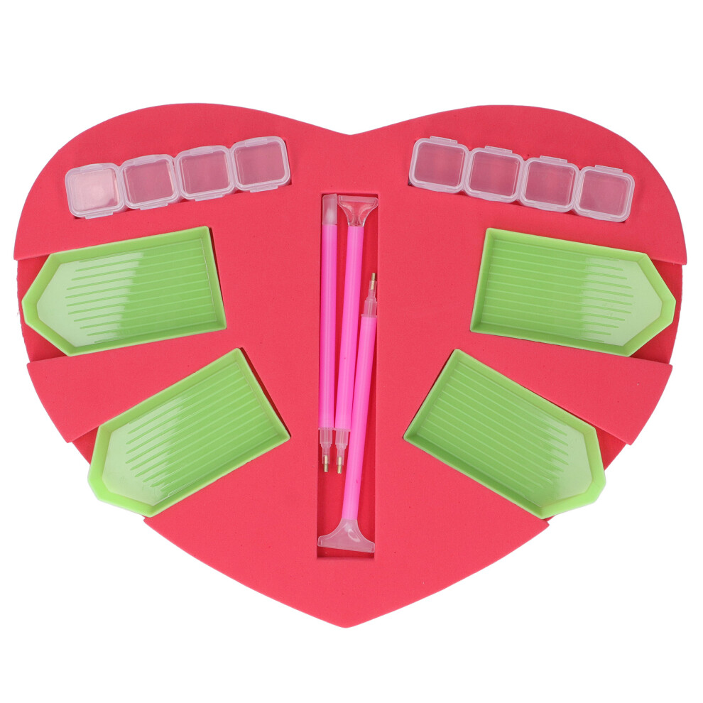 Stackable Rhinestone Painting Tray 4 Trays 8 Compartments-image-OPC-PMFQQB5-NEW