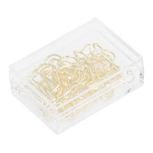 (Dog) 100Pcs Gold Rustproof Paper Clips Fadeless for Files Cute