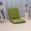 (Fruit Green) Foldable Single Sofa 6 Level Adjustable Balcony Window Green 4