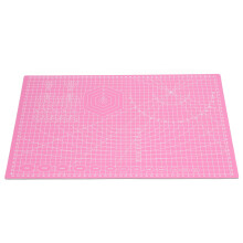 Self Healing Cutting Mat 45x30cm Pink 3 Layer Double Sided Craft Pad