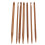 7pcs Bamboo Crochet Hooks Ergonomic Handle Set 1