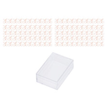 (Cherry) 100 PCS Rose Gold Paper Clips Portable Office Supplies