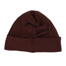 (Dark Brown) Muslim Turban Hat Modal Cotton Elastic Soft Comfortable Khaki