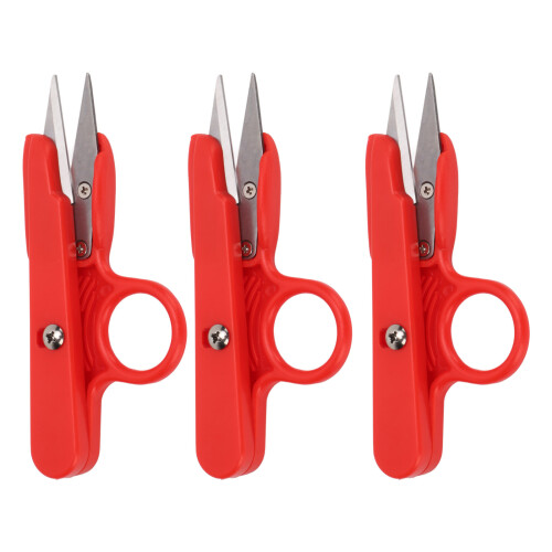 3Pcs Stainless Steel Thread Snips Fabric Scissors Sewing Supplies 2