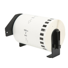 Thermal Labels Glossy Heat Sensitive Clear Printing for QL Series