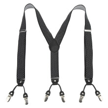 Mens Suspenders Y Shaped 3.5x110cm Ergonomic Adjustable