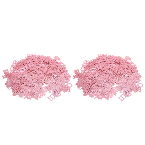 Plastic Rose Gold Sequins Shiny Decorative Glitter for Wedding 1