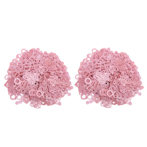 Plastic Rose Gold Sequins Shiny Decorative Glitter for Wedding 2