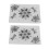 2Pcs Embossing Template Cute Patterns Relief DIY Craft for Cards 3