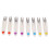 8Pcs Thread Snips Safety Cover Spring Action Portable Cutter 5