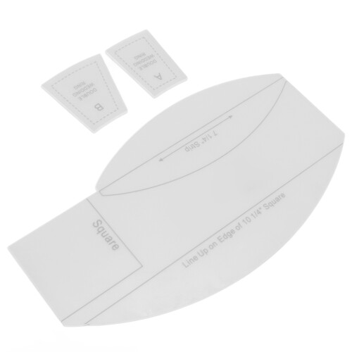 DIY Acrylic Sewing Ruler Transparent Clear Printing 1