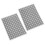 2 Pcs Embossing Folders Template DIY Paper Craft Plastic Bump Print 3