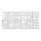 12Pcs A4 Paint Stencils Characters Animals Plants Safe Durable 1