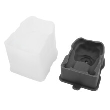 Silicone Ice Cube Mold Bulldog Shape Whiskey Ice Ball Maker Cocktails