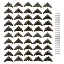 50Pcs Metal Corner Protector Durable High Hardness for Wooden Box