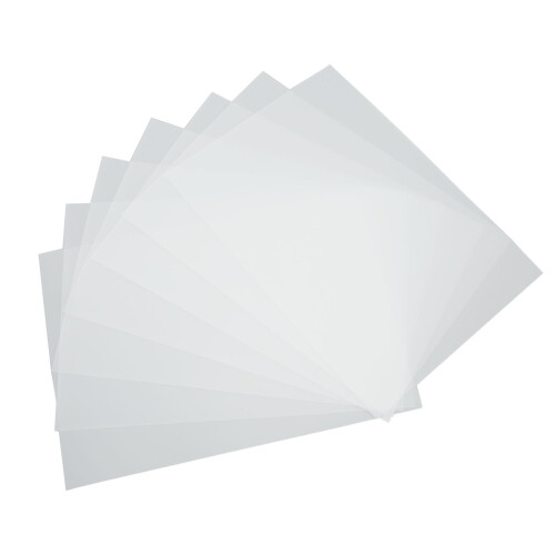 50 Sheet Clear PVC Binding Cover for Binding Machines 2