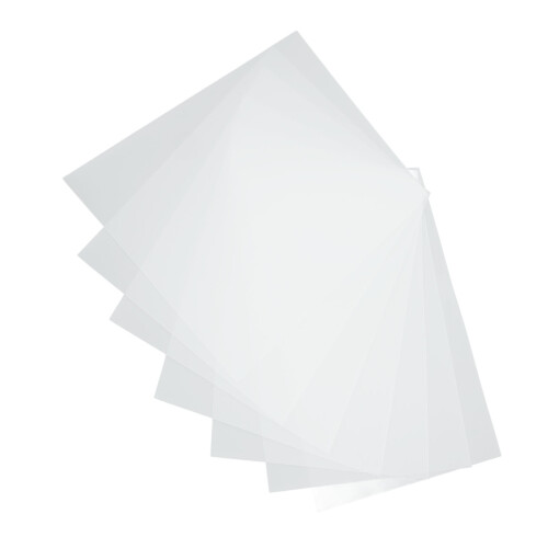 50 Sheet Clear PVC Binding Cover for Binding Machines 1
