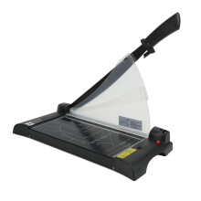 A4 Paper Cutter Fast Cutting Black Heavy Duty Trimmer for Home Office