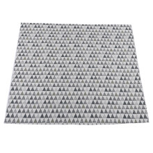 Linen Geometric Triangle Cotton Blended Tablecloth