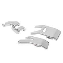 3Pcs Presser Foot Low Handle Stainless Steel for 964 966 968 972 974
