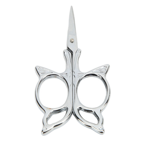 Embroidery Scissors Sharp Pointed Lightweight Silver DIY Shears 1