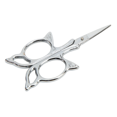 Embroidery Scissors Sharp Pointed Lightweight Silver DIY Shears 2