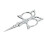Embroidery Scissors Sharp Pointed Lightweight Silver DIY Shears 5