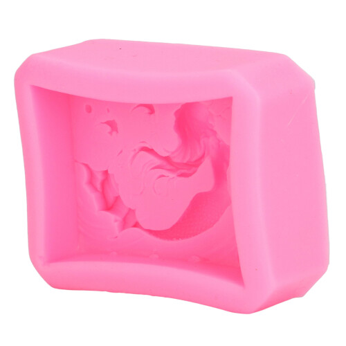 Fondant Molds Pink Cute Soft Washable Cake Decoration Tool 2