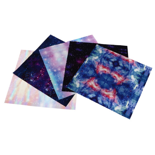5PCS Quilting Fabric DIY Comfortable Printed Fabric Quadrate 1