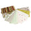 10PCS Fabric Quadrate DIY Comfortable Printed Fabric 4