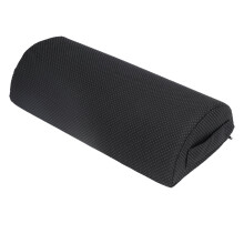 Under Desk Footrest Black Semi Circular Detachable Zipper Handle