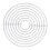 Metal Die Cutting Round Shape Durable Lightweight Handicraft Accessory 1