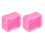2pcs Pink Flower Mold Durable Soft Washable Cake Tool 2