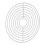 Metal Die Cutting Round Shape Durable Lightweight Handicraft Accessory 2