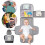 Foldable Baby Changing Mat Gray with Multi Storage Pockets, Soft Oxford Cloth 12
