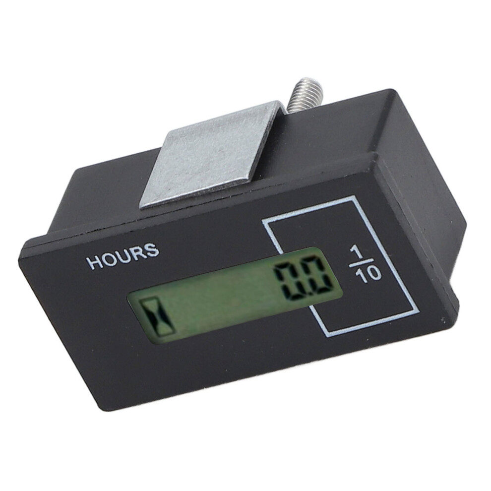 Universal Excavator Hour Meter Lcd Display,Dc12-36V, Accurate 0.01H 8281355117519