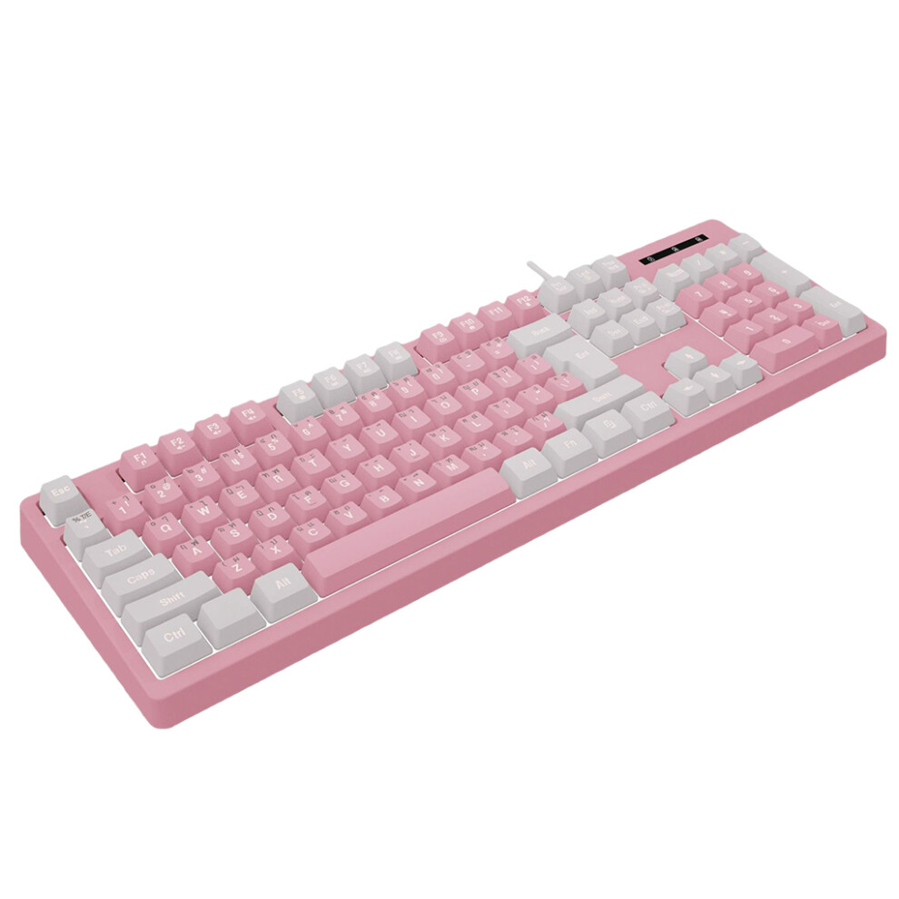 (Type 2) Mechanical Keyboard Gaming Keyboards Waterproof Backlight Desktop