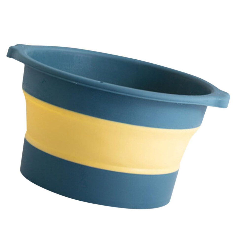 Collapsible Foot Bath Bucket Deep Foldable Foot Wash Basin Portable Water Container For Sauna Bathroom Outdoor Use