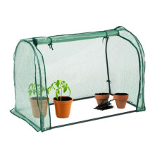 Serre en aluminium avec porte